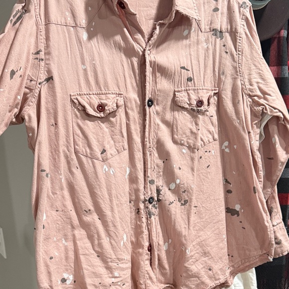 NWOT Magnolia Pearl Kelly Western Over the Rainbow button down - Picture 6 of 6